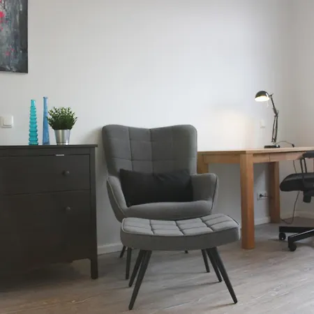 Ahoi Homes 2 Schlafzimmer Smart Tv Kueche Apartman Flensburg