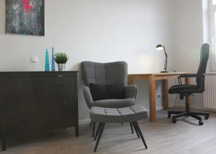 Ahoi Homes 2 Schlafzimmer Smart Tv Kueche Appartement Flensburg