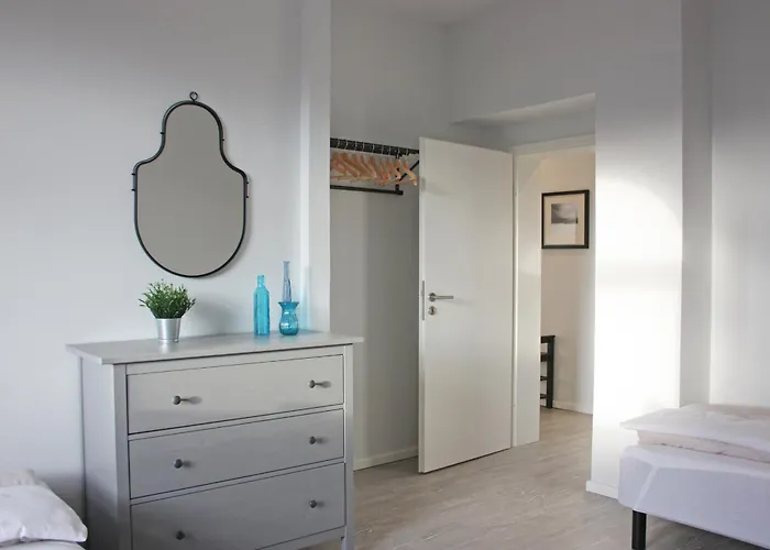 Ahoi Homes 2 Schlafzimmer Smart Tv Kueche Appartement Flensburg